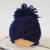Baby Cable Pompom Beanie