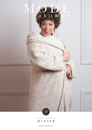 Winter Coat in Rowan Soft Boucle - Downloadable PDF