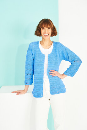 Jumper and Cardigan in Stylecraft Naturals Organic Cotton - 9915 - Downloadable PDF