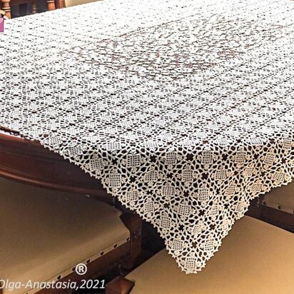 Lace tablecloth