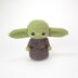 Free Baby Yoda Inspired Fan Art Pattern