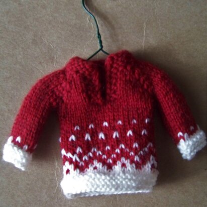 Christmas Tree Ornament Tiny Henley Raglan II