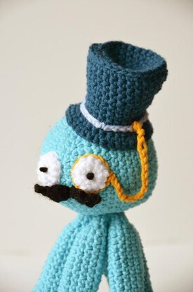 Octopus Like A Sir... Octopus Crochet Pattern, Octopus Amigurumi