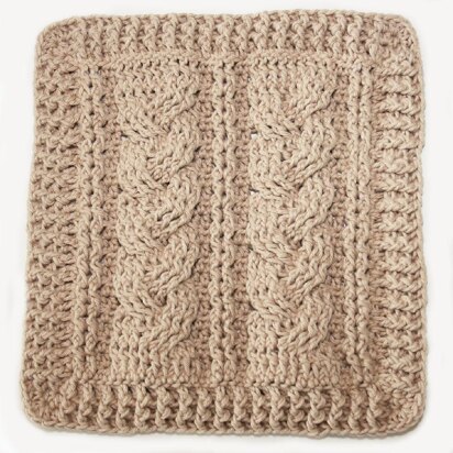 Cable Sampler Dishcloths