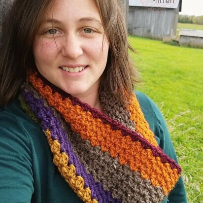 Wildwood Striped Cowl