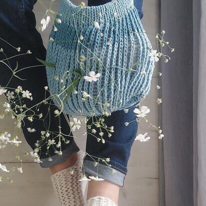 Blue Bag - knitting pattern