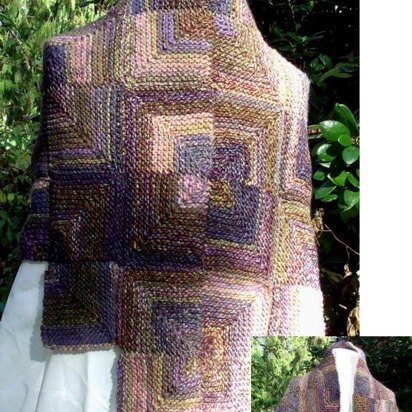 Mitered Knit Shawl