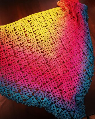 Diamond-ish Shawl