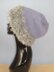 Faux Fun Fur Trim Slouch Hat