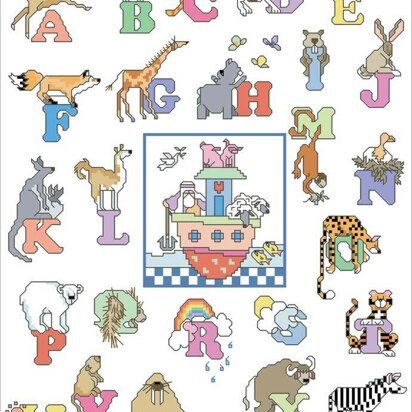 Noah's Ark Alphabet - PDF