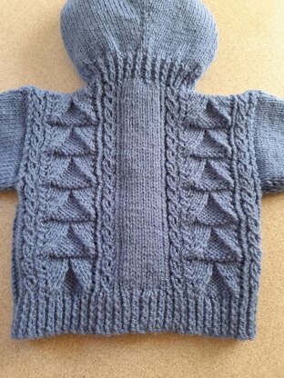 JKSB68 Baby Cardigan and Hoodie