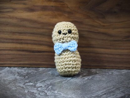 Crochet Peanut Amigurumi Food