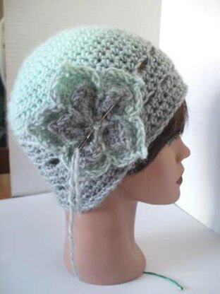 Silver Mint Hat