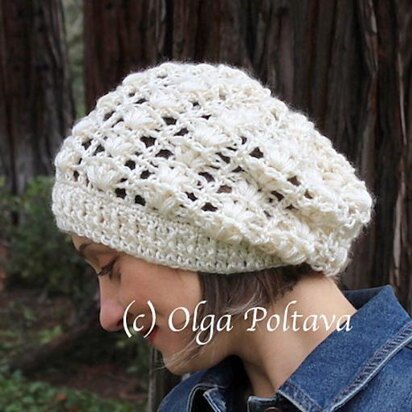 Soft and Lacy Slouch Hat