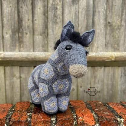 Derek The African Flower Donkey