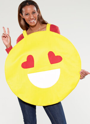 McCall's Adult/Children's Emoji Costumes M7674 - Paper Pattern Size All Sizes in One Envelope