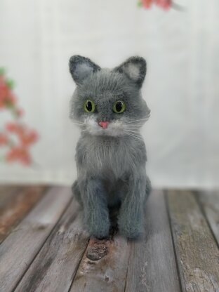 Amigurumi Realistic crochet Black Cat