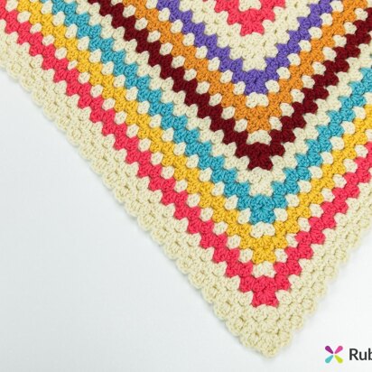 The OG Infinity Granny Square Crochet Blanket