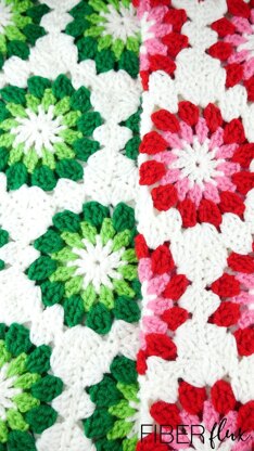 Wintermint Hexagon Stocking