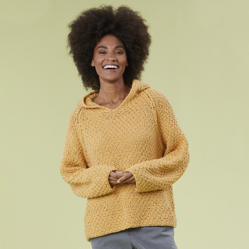 Theory HOODED PARKA RP KNIT サマーレーヨンパーカー Provincetown Hoodie - Sweater Knitting Pattern for Women in Tahki