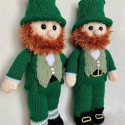 Lorcan the Leprechaun - knitting pattern