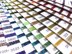 Kreinik Metallic Threads Shade Card