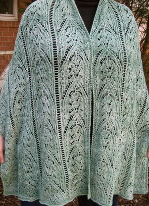 Laddered Tome Shawl