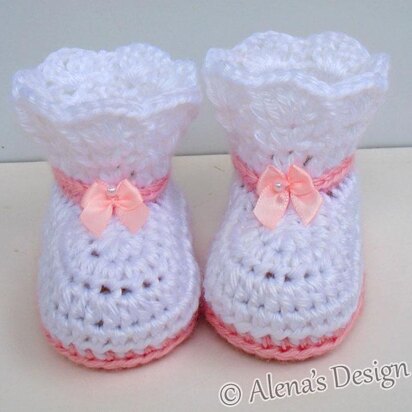 Baby Booties - Emily