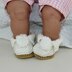 Baby Simple Bobble Slippers
