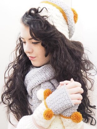 Snow Dipped Slouchie Hat