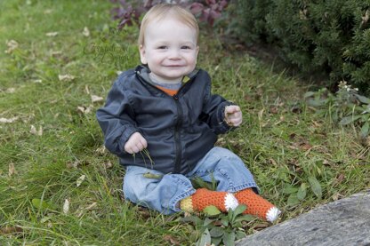 Candy Corn Socks Baby Sizes