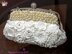 Irish lace bridal handbag