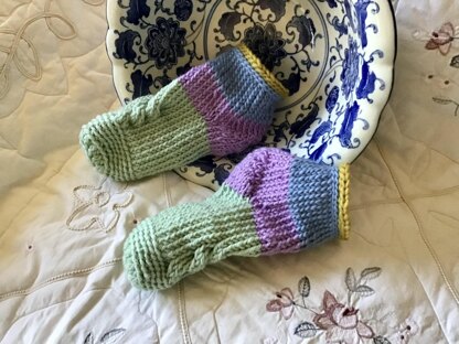 French Girl Knit Slippers