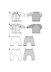 Burda Style Babies' Sweatjacket â€“ Raglan Sleeve Jacket with Stand Collar â€“ Pull-on Trousers/Pants 9297 - Paper Pattern, Size 1M - 3