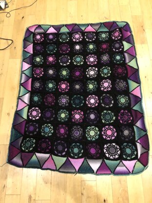 Tina’s Stained Glass Blanket