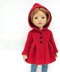 GOTZ/DaF 18" Doll Pixie Hood Jacket