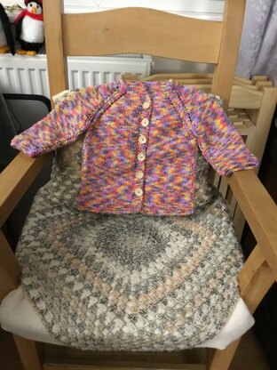 multi coloured cardi