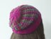 Easy Plaid Color Work Hat and Cowl