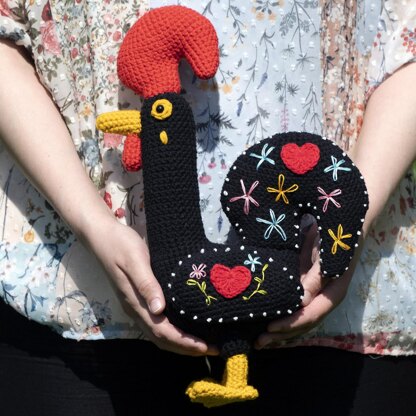 Amigurumi Galo de Barcelos