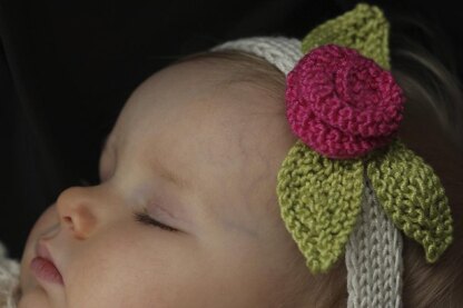 Flowered Baby Headbands