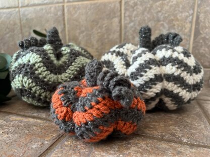 Zig Zag Boo Pumpkins