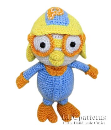 Pororo Inspired Penguin Crochet Pattern, PDF Pattern