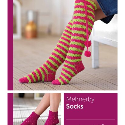 Melmerby Socks in West Yorkshire Spinners ColourLab - Downloadable PDF