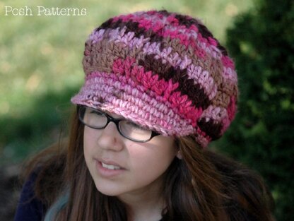 Apple Cap Slouchy Newsboy Hat 222