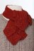 Limestone Scarf Stitch Red