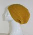 Fluffy Moss Stitch Slouch Hat