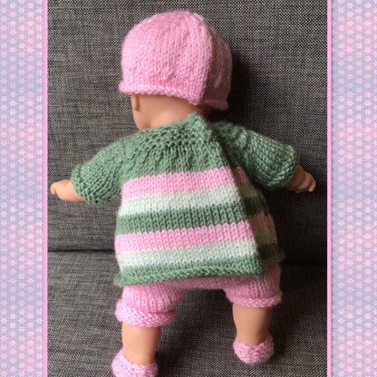 Dolls clothes cute knitted outfit