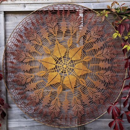 Falling Leaves Mandala