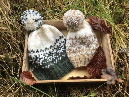 Woolly Snowflakes Hat