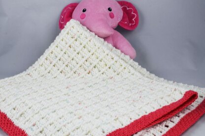 Textured Columns Baby Blanket
